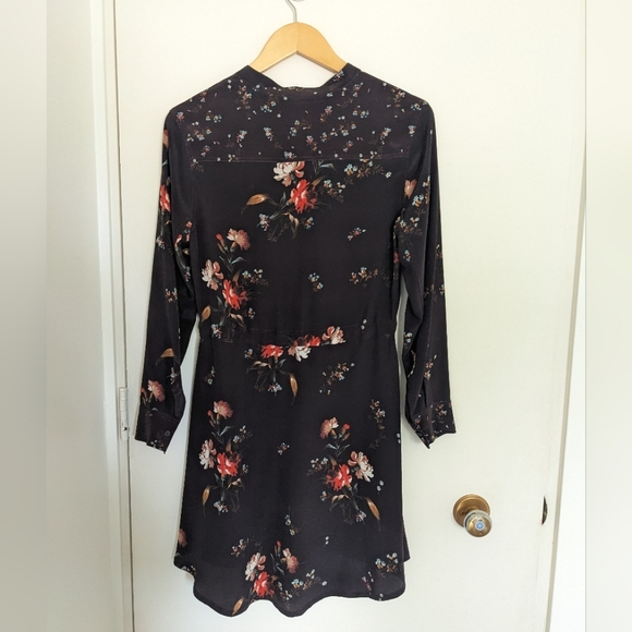 All Saints long sleeve button up dress - Picture 3 of 8